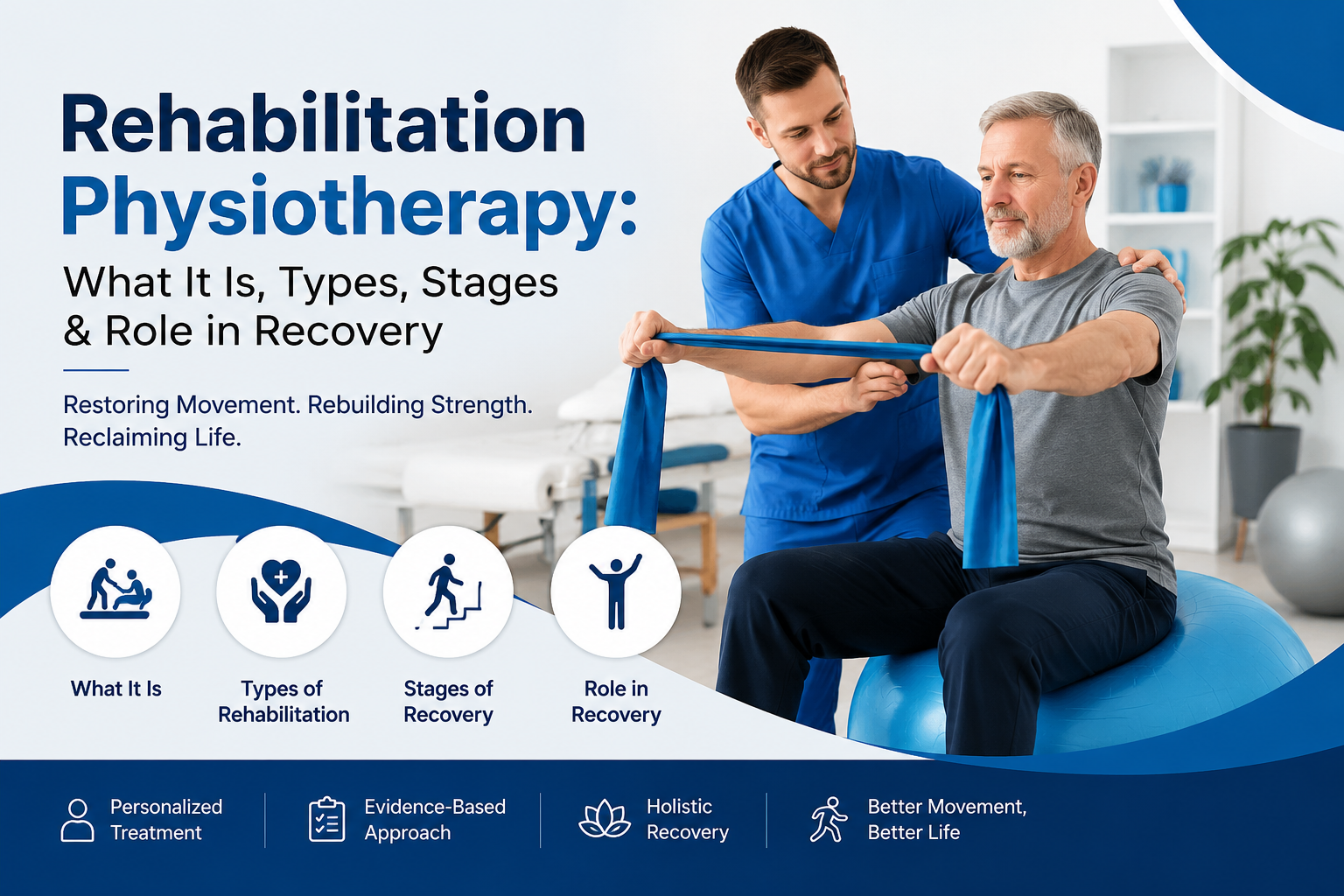 Rehabilitation Physiotherapy What It Is, Types, Stages & Role in Recovery